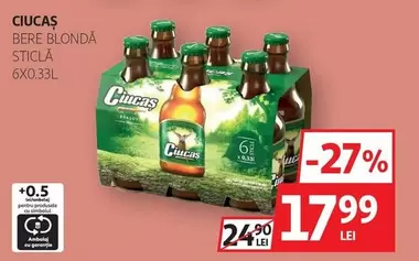 CIUCAS BERE BLONDA STICLA