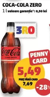 Coca Cola - COCA-COLA ZERO