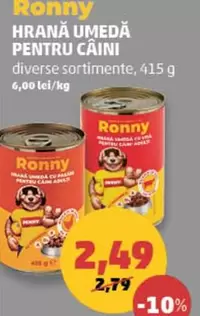HRANĂ UMEDĂ PENTRU CÂINI