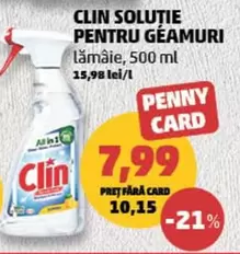 SOLUȚIE PENTRU GEAMURI