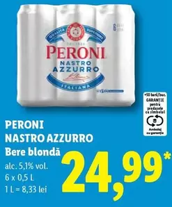 Nastro Azzurro Bere blondă