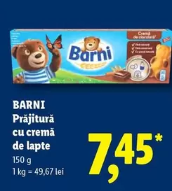 Prăjitură cu cremă de lapte
