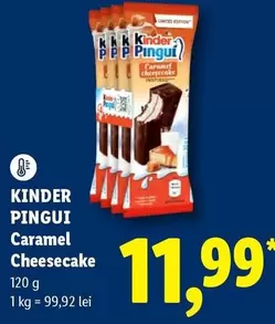 Kinder - Pingui Caramel Cheesecake