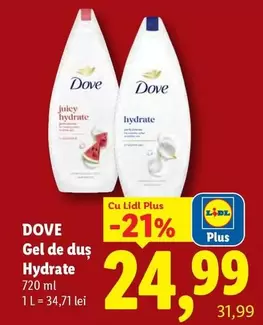 Gel de duș Hydrate
