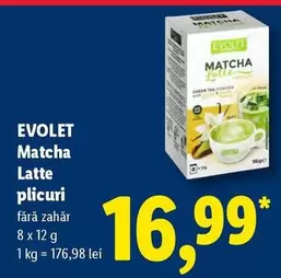 Matcha Latte plicuri