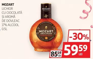 Mozart - LICHIOR CU CIOCOLATĂ ȘI AROMĂ DE DOVLEAC