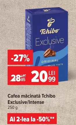 Tchibo - Cafea macinata Exclusive/Intense