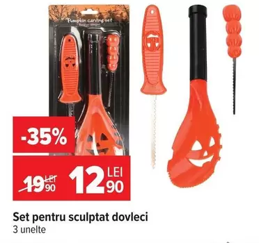 Set pentru sculptat dovleci