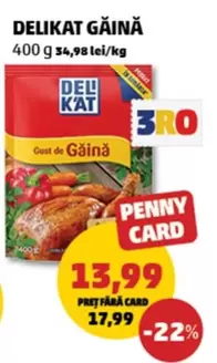 DELIKAT GĂINĂ