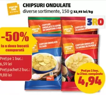 CHIPSURI ONDULATE