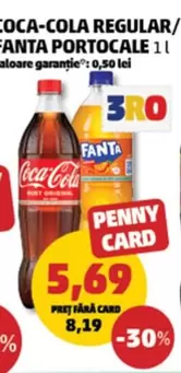 Coca Cola - COCA-COLA REGULAR/ FANTA PORTOCALE