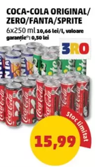 Coca Cola - ORIGINAL/ ZERO/ FANTA/ SPRITE