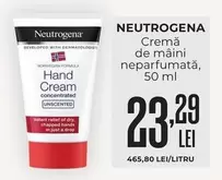Crema de maini neparfumata