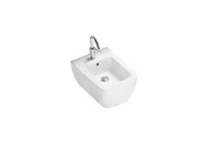 Bideu suspendat, Hatria, Fusion Q, alb, 35x53x27cm