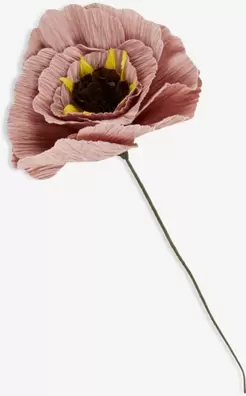 Floare artificială PER 40cm roz