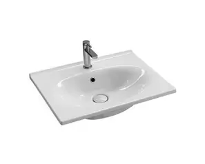 Lavoar baie, Hatria, Le Fiabe, ceramica, alb, 60x48.5x18cm