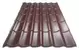 Tigla metalica, Maro, RAL 8017, 0,45 mm x 220 x 120 cm, lucios, 2,64 mp • Bravo