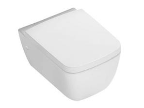 Vas wc suspendat, Hatria, Fusion Q, alb, 35.5x53x35.5cm