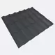 Tigla metalica, Gri, RAL 7016, 0,45 mm x 220 x 120 cm, 2,64 mp • Bravo Structurat