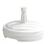 Suport umbrela, alb, rotund, 43 cm • Eda