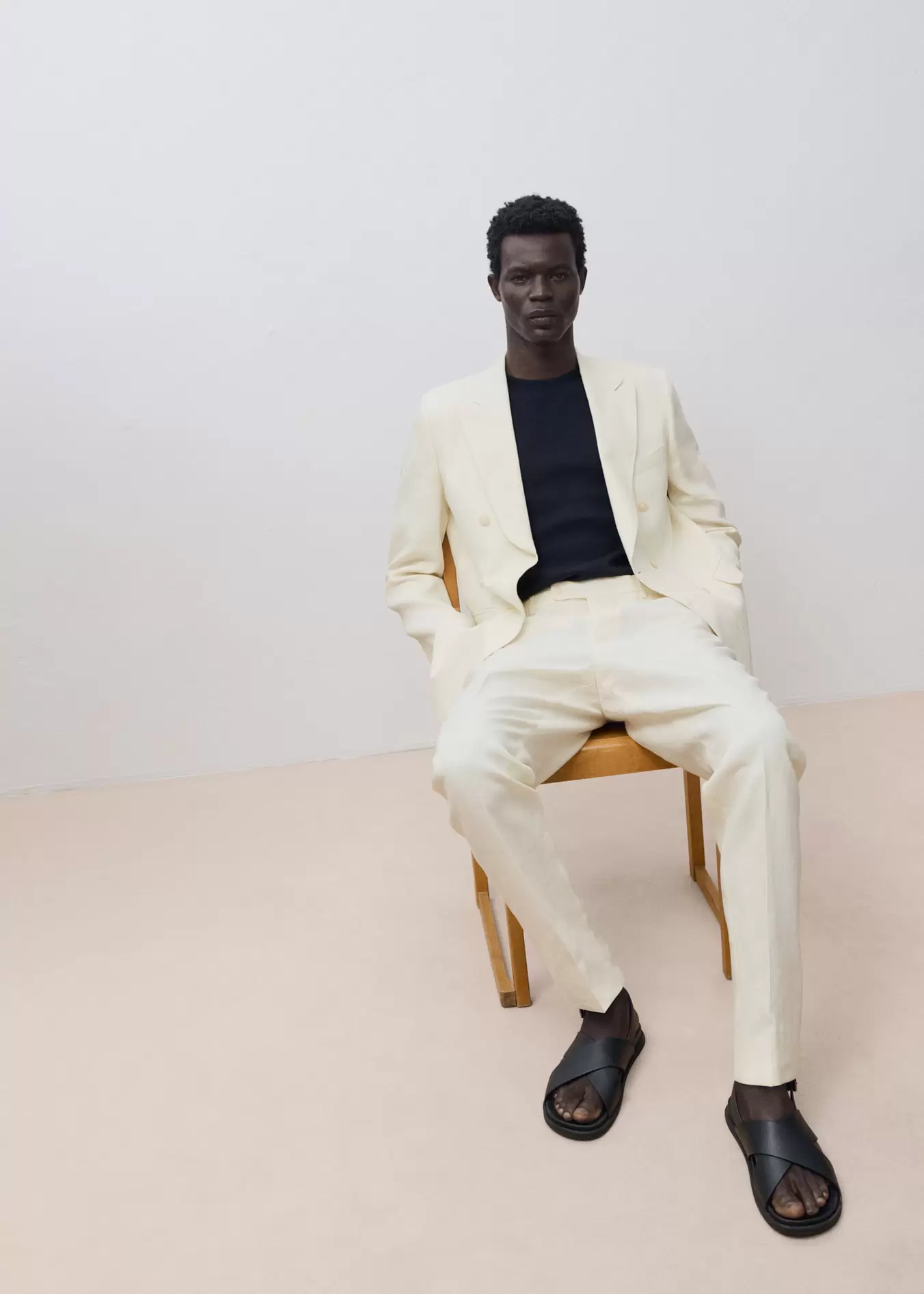 Pantaloni de costum Amalfi din 100% in slim fit