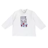Bluza copii Chicco, alb cu rosu, 07543-67MFCO