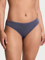Lace-Waist Bikini Panty