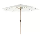 Umbrela gradina, reglabila, alba, rotunda, 300 cm • GoodHome Capraia