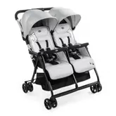 Carucior gemeni Chicco Ohlala, Silver Cat (Gri), 0luni+