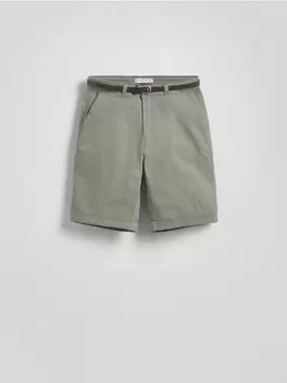 Chino shorts with belt   22.99 EUR