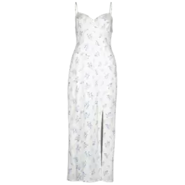 Waisted maxi dress