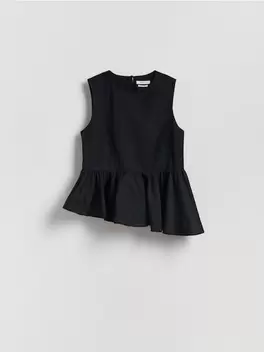 Blouse with peplum hem   39.99 EUR