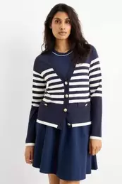 Cardigan - striped