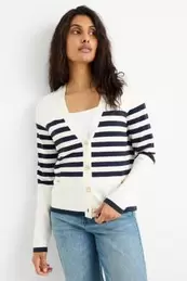 Cardigan - striped