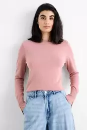 Fine knit jumper
