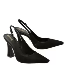 Pantofi eleganti ALDO negri, DAPHNEA 007, din piele intoarsa