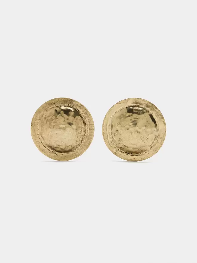 Round earrings