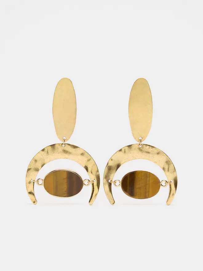 Maxi geometric earrings