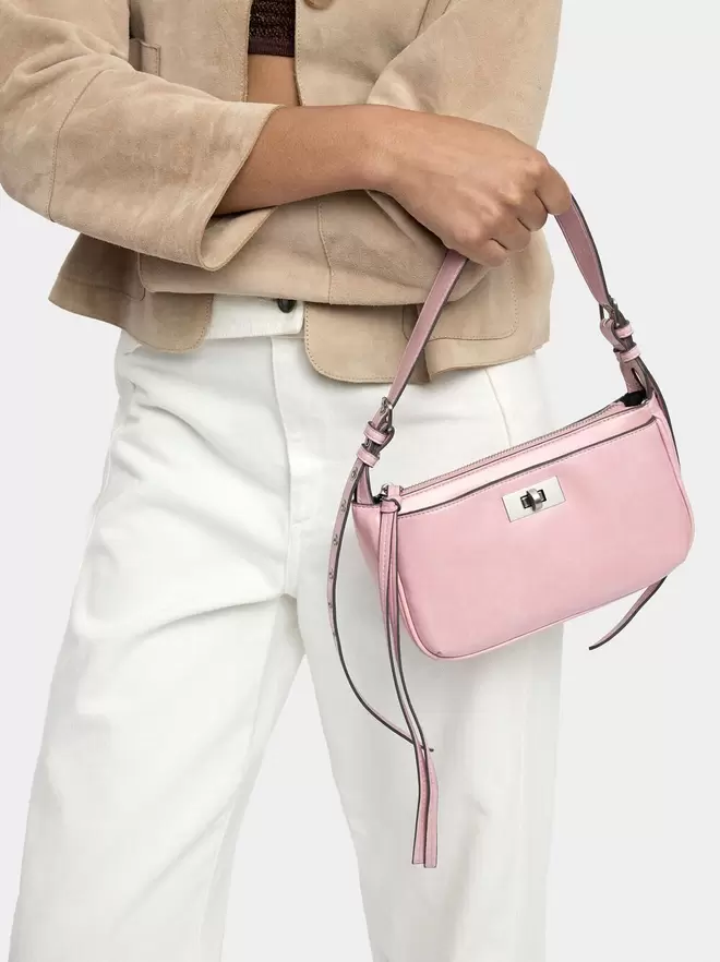 Shoulder bag strap with studs S