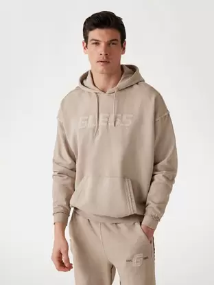 Embroidered logo sweatshirt
