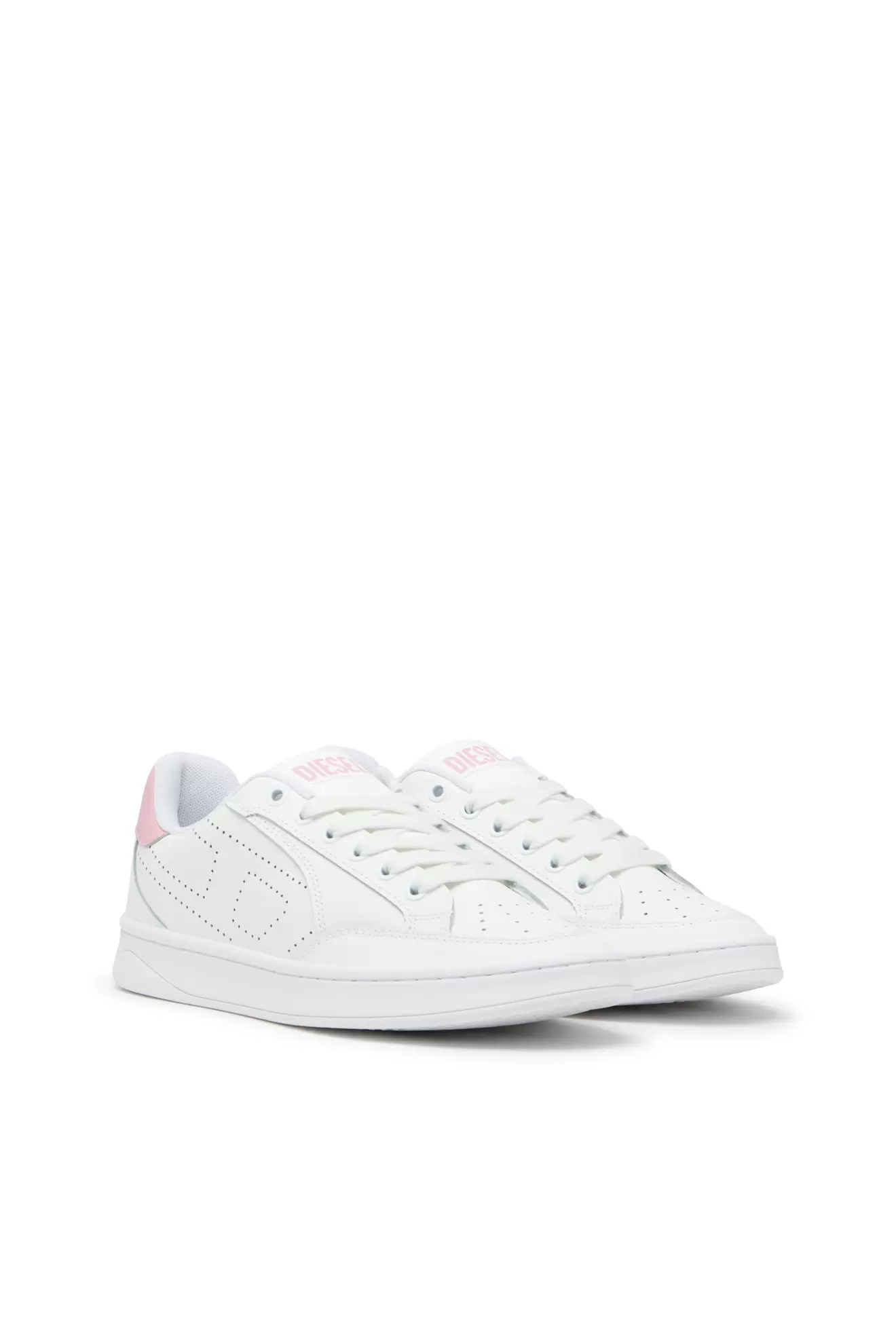 S-Dakota-Leather sneakers with perforated logo