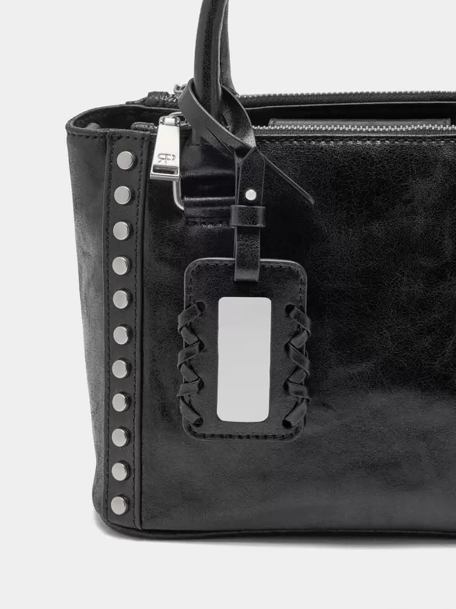 Tote bag with studs