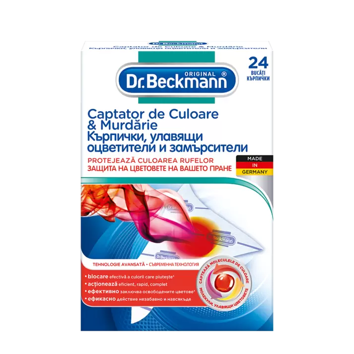 Servetele captatoare de culoare si murdarie, 24 bucati, Dr....
