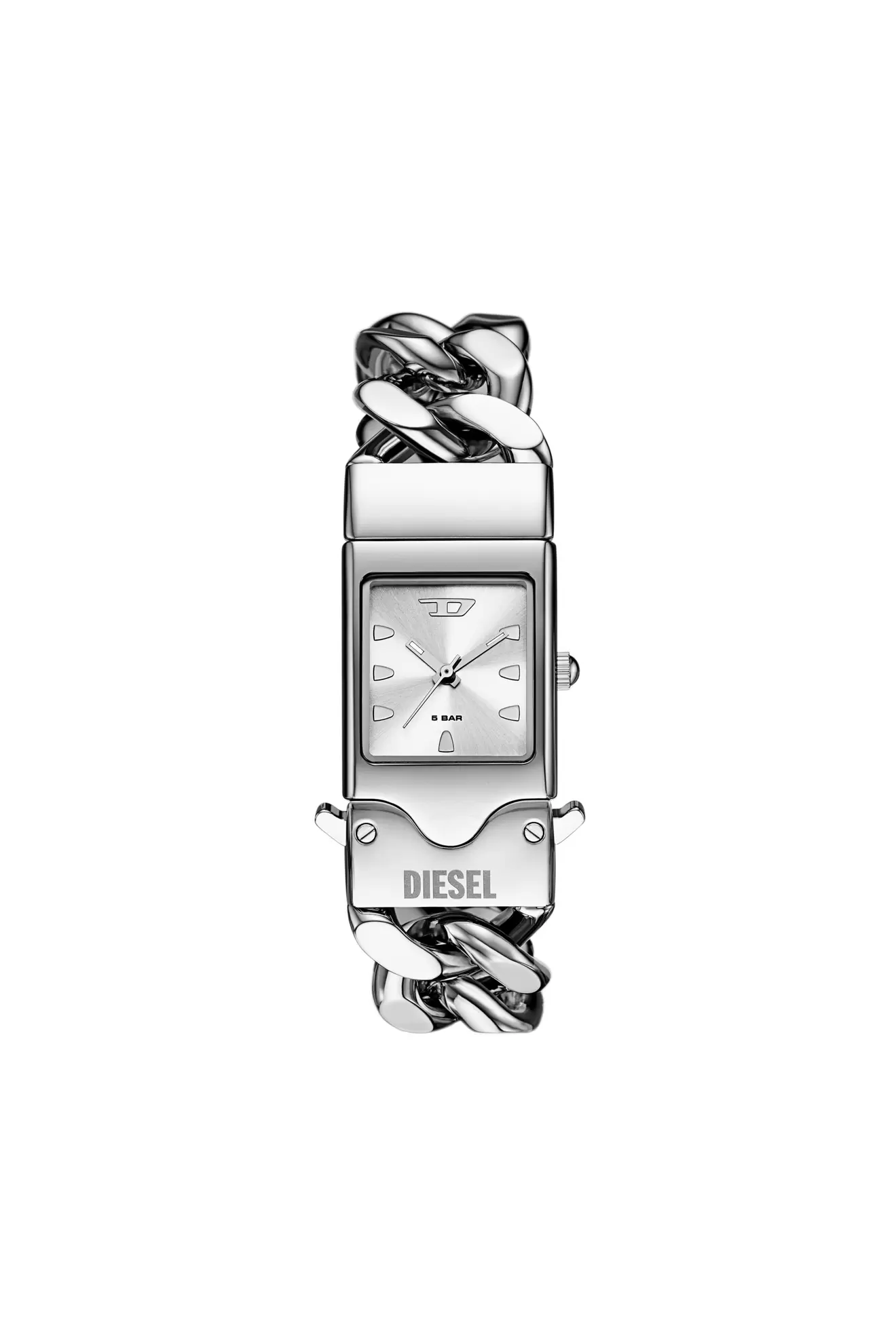 Closer stainless steel watch