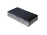 Pavaj clasic, beton, negru, 20 x 10 x 4 cm, 50 buc/mp • Symmetrica