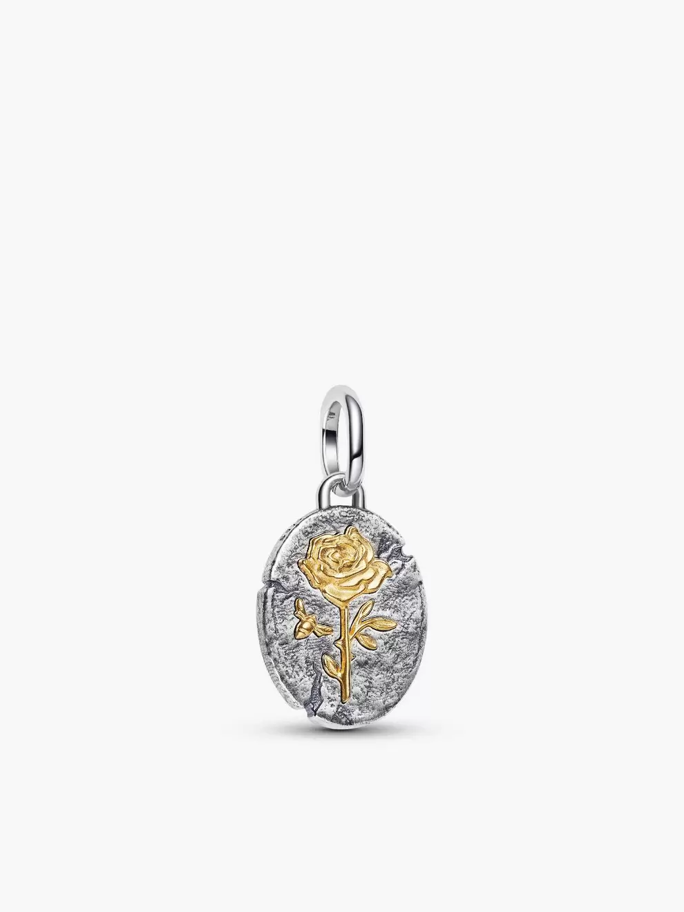 Talisman de tip medalion cu trandafir