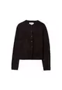 Buttoned knit jacket