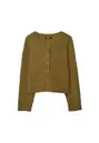 Button-up knit cardigan