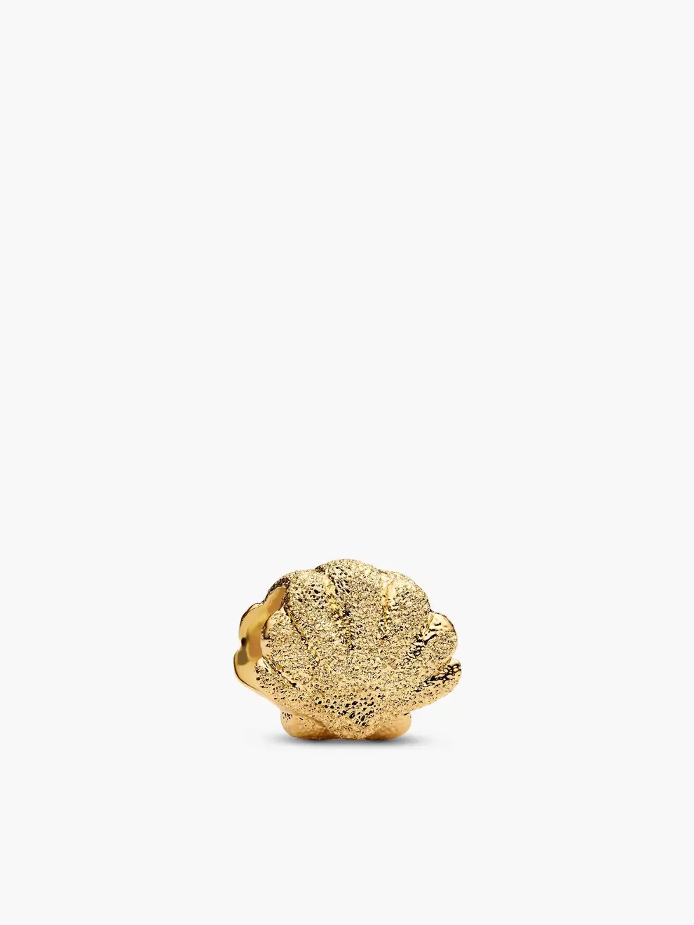 Mini talisman cu scoică texturată