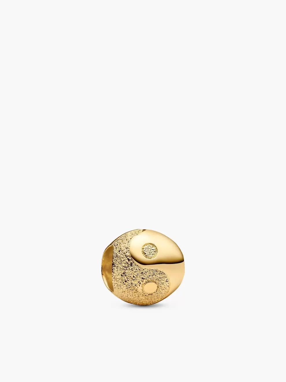 Mini talisman Yin și Yang texturat
